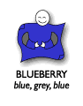 blueberry Nouvie-fleece blanket with sleeves