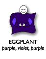 eggplant Nouvie-fleece blanket with sleeves